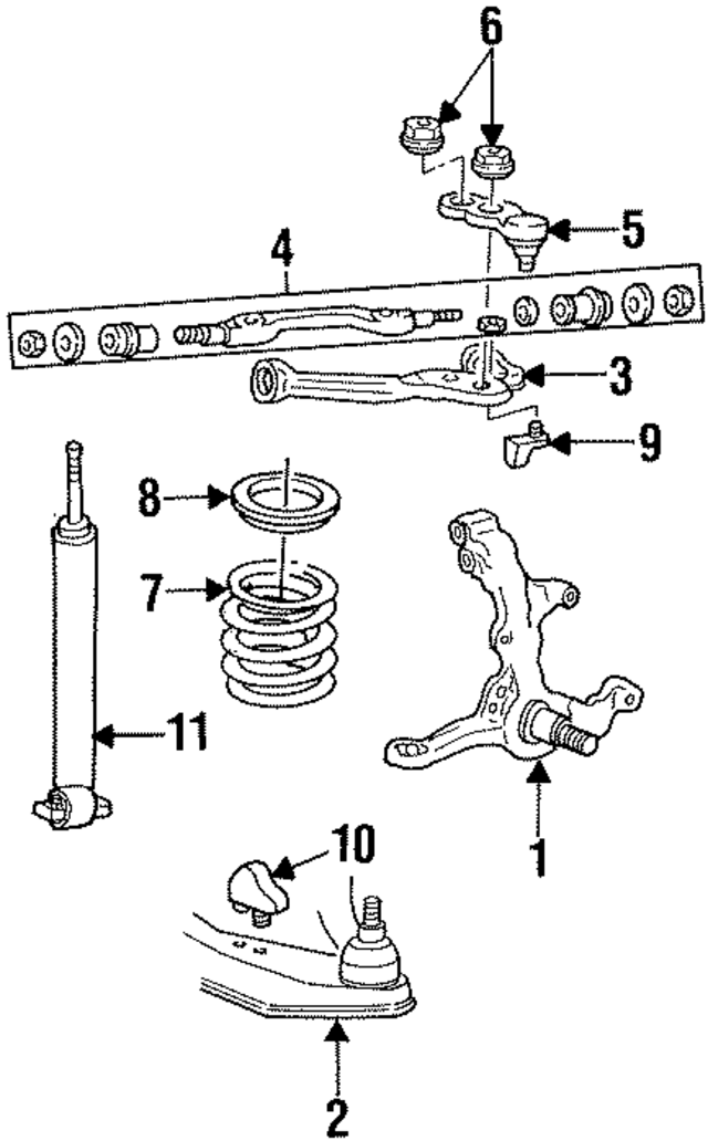 F7AZ3084BA - Suspension: Upper Control Arm for Ford Image