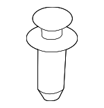 4M0805163 - Electrical: Upper Cover Clip for Audi Image