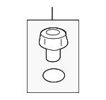 4M0941141 - Electrical: Adjust Screw for Audi: e-tron GT, Q7, Q8, RS Q8, SQ7, SQ8 Image