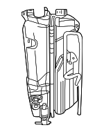 55077465AB - Cooling System: Reservoir Tank for Dodge: Durango Image