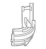 34300TZ3A01 - Body: Signal Lamp for Honda: Odyssey, Passport, Pilot, Ridgeline Image