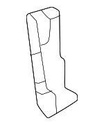 6164660110 - Body: Gusset for Lexus: GX550 Image