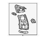 6103660240 - Body: Rear Pillar Reinforced for Lexus: GX550 Image