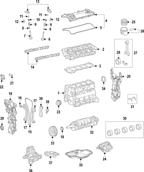 Engine for 2025 Toyota RAV4 #6