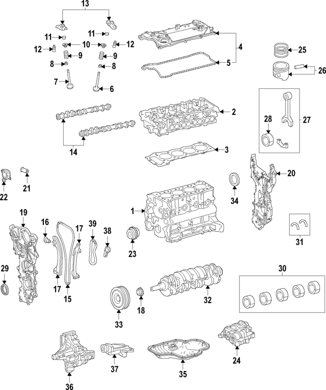 13507F0030 - : Engine Timing Chain for Toyota Image