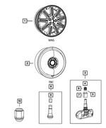 5154678AA - Wheels: Aluminum Wheel for Mopar Image