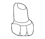 164997A120 - : 1996-2000 Toyota RAV4 - Trans Cooler Bracket for Toyota: RAV4 Image