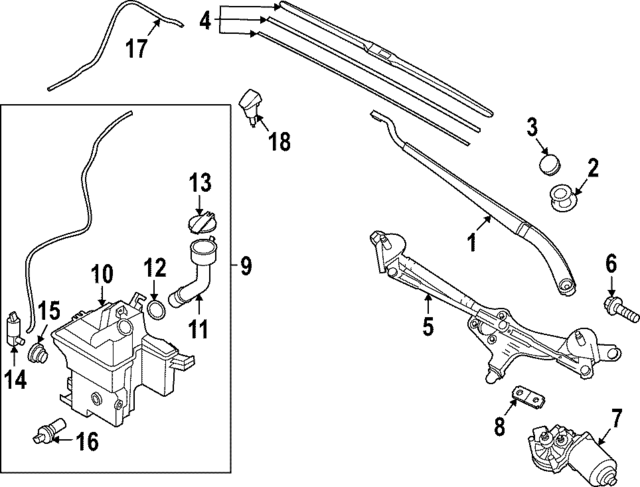 98120L1000 - : Wiper Transmission for Hyundai Image