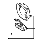 76205TY2A01ZB - : Mirror Housing for Acura Image