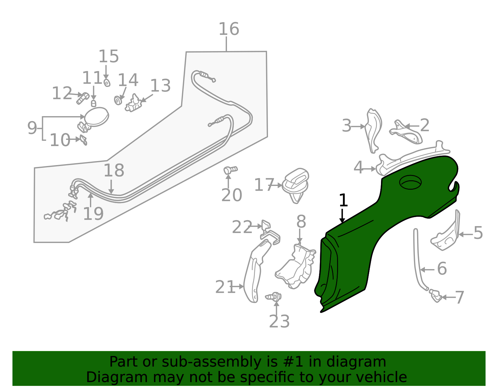 NCY0-70-400A - Quarter Panel - 1999-2005 Mazda Miata | Mazda Swag