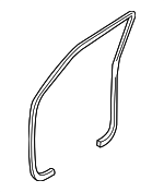 821204D000CS - : Weather-Strip On Body for Hyundai Image