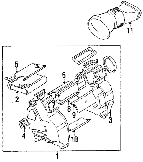 Heater for 1989 Suzuki Swift #0