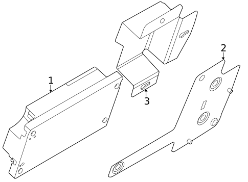 Communication System Components for 2025 Ford Mustang #0