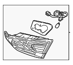 92404J0110 - Electrical: Backup Lamp Assembly for Hyundai: Accent Image
