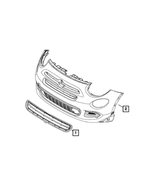 6VN58LXHAA - Exterior Ornamentation: Radiator Grille for Mopar Image