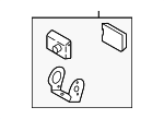 ML3Z19H421K - Entertainment &amp; Telematics: Park Assist Camera Bracket for Ford Image