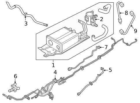 Emission Components for 2012 Ford Edge #0