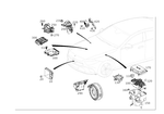 2135409233 - : Fuse Box for Mercedes-Benz: CLS450 Image