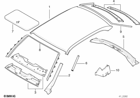 Roof for 1998 BMW 740i #0