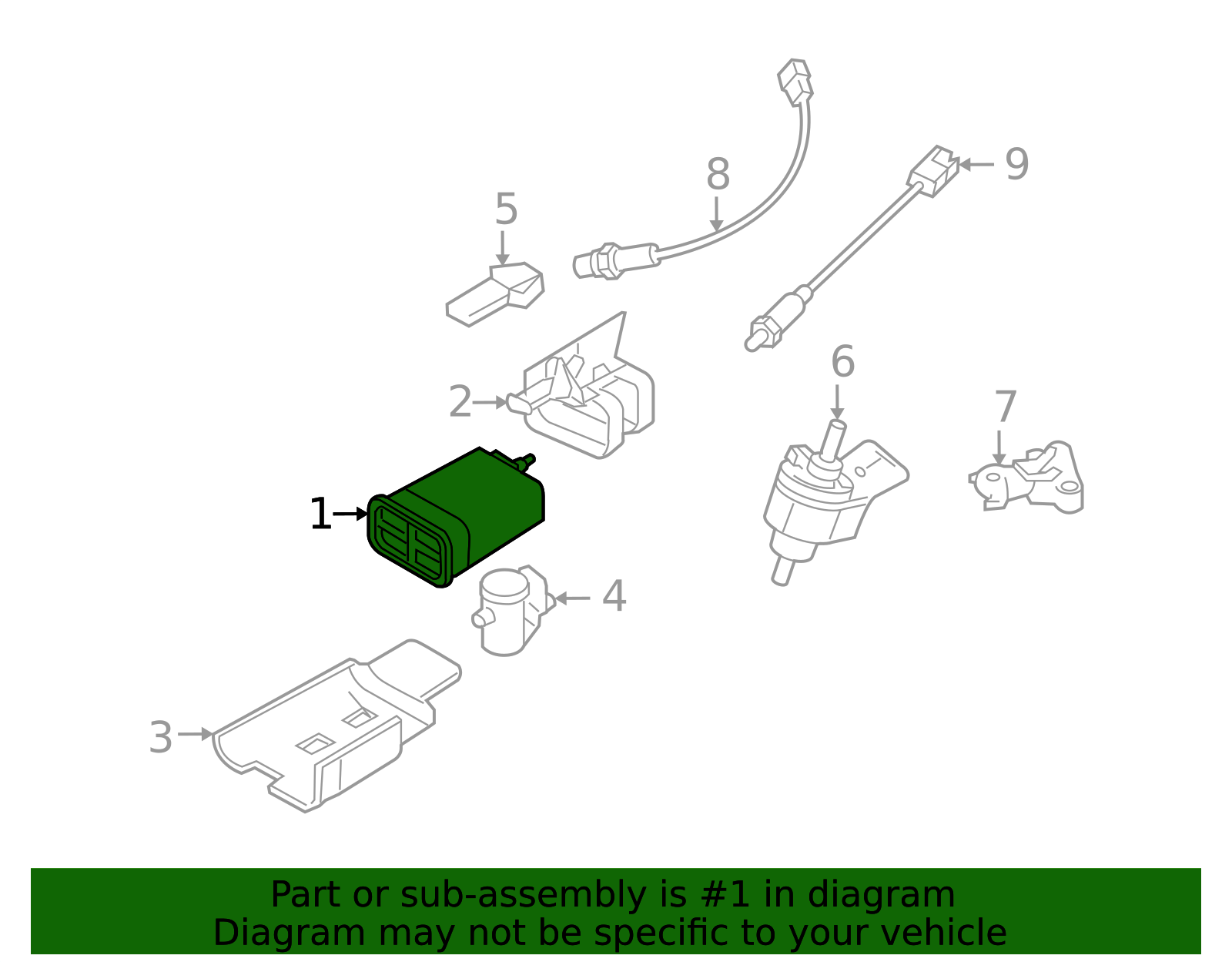 2004-2011 GM Vapor Canister 96554016 GM | GMPartsDirect.com