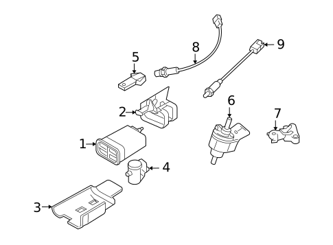 Emission Components for 2009 Pontiac G3 #0