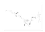 2223230265 - Springs, Suspension and Hydraulics: Torsion Bar for Mercedes-Benz Image