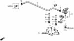938920602508 - Electrical/Exhaust/Heater/Fuel: SCREW-WASHER (6X25) for Acura Image