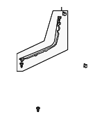 77298SEPA02ZA - Body: Trim Molding for Acura: TL Image