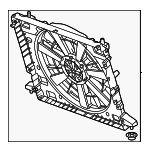 86599465 - Cooling System: Fan &amp; Motor for GM Image
