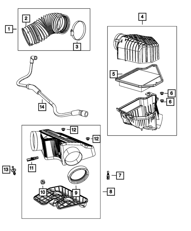 6511414AA - Fuel: Hose Clamp for Mopar Image image