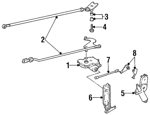 54348174834 - : Rod for BMW: 318i, 323i, 325i, 328i, M3 Image