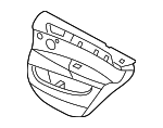 51429133611 - Body: Door Trim Panel for BMW: X5 Image