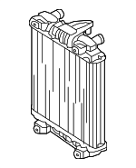 5Q0121251HA - Cooling System: Auxiliary Radiator for Audi: A3, A3 Quattro, S3, TT Quattro, TTS Quattro Image