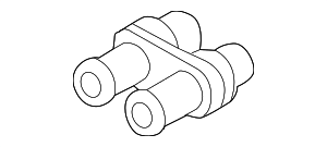 5Q0122291CT - Cooling System: Radiator Coolant Hose Adapter for Audi Image