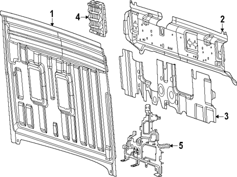 Back Panel for 2025 Ram 1500 #0