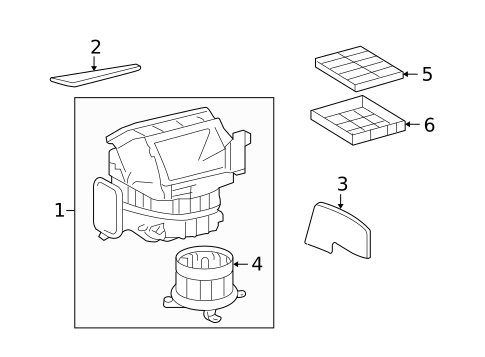Blower Motor & Fan for 2010 Toyota Land Cruiser #0