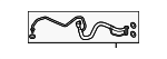 80331TBCA01 - HVAC: Rear Suction Hose for Honda: Civic Image