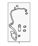 80312TGGA03 - : 2017-2020 Honda Civic - Hose Suction for Honda: Civic Image