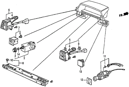Switch for 1984 Honda Prelude #0