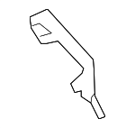 5314A144 - : Inner Quarter Reinforced for Mitsubishi: Outlander Image