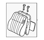 876507Z901 - Body: Seat Back Assembly for Nissan: Xterra Image