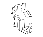 3D0839349E - Body: Lock Cover for Volkswagen: Phaeton Image