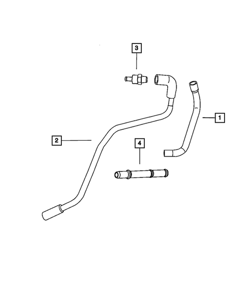 Crankcase Ventilation for 2006 Dodge Stratus #0
