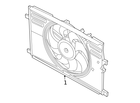 Cooling Fan for 2022 Fiat 500X #0
