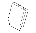 52307170099 - Body: Seat Back Pad for BMW Image