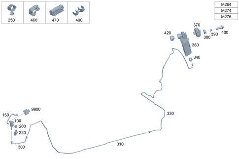 Evaporative Emission Control System for 2017 Mercedes-Benz C43 AMG #0