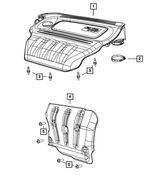 6104649AB - : Screw, Mounting for Mopar Image