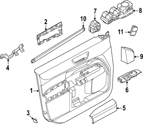Front Door for 2023 Ford Maverick #0