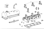 1210107220 - : Cylinder Head for Mercedes-Benz Image