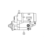 R5037199AB - Electrical: Engine Starter, Remanufactured for Dodge: Ram 1500, Viper Image